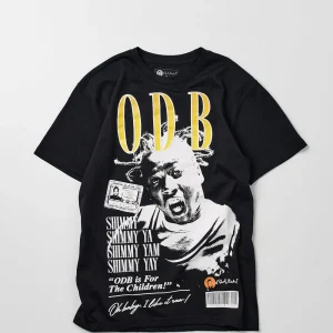 Online ODB For Children Short Sleeve Tee - Black Graphic Tees