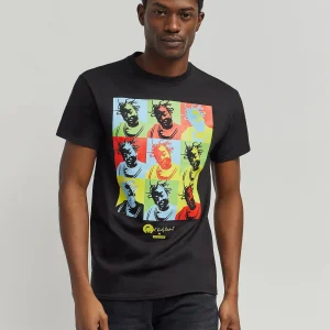 Outlet ODB Signature Short Sleeve Tee - Black Graphic Tees