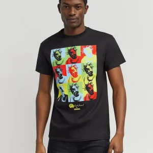 Outlet ODB Signature Short Sleeve Tee - Black Graphic Tees