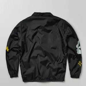 Cheap One Of A Kind Coaches Jacket - Black Lightweight Jackets