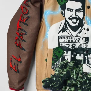 New Pablo Wool Varsity Jacket - Brown Varsity Jackets