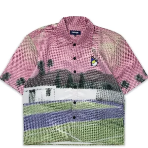 Hot Palm Springs Court Short Sleeve Shirt Button Downs