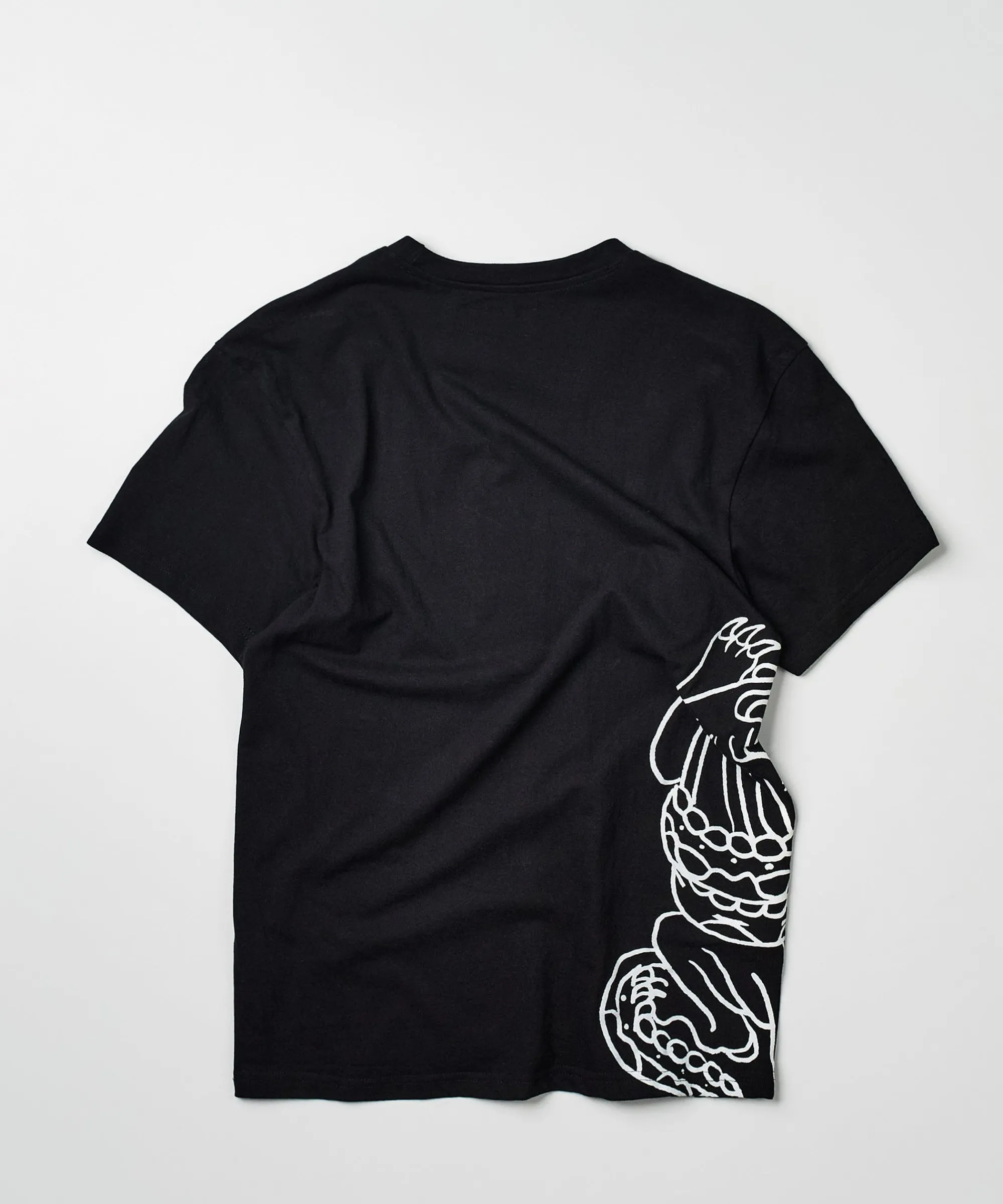 panter_short_sleeve_graphic_print_embroidered_detail_tee__black_2.webp Fashion Panter Short Sleeve Graphic Print Embroidered Detail Tee - Black Graphic Tees