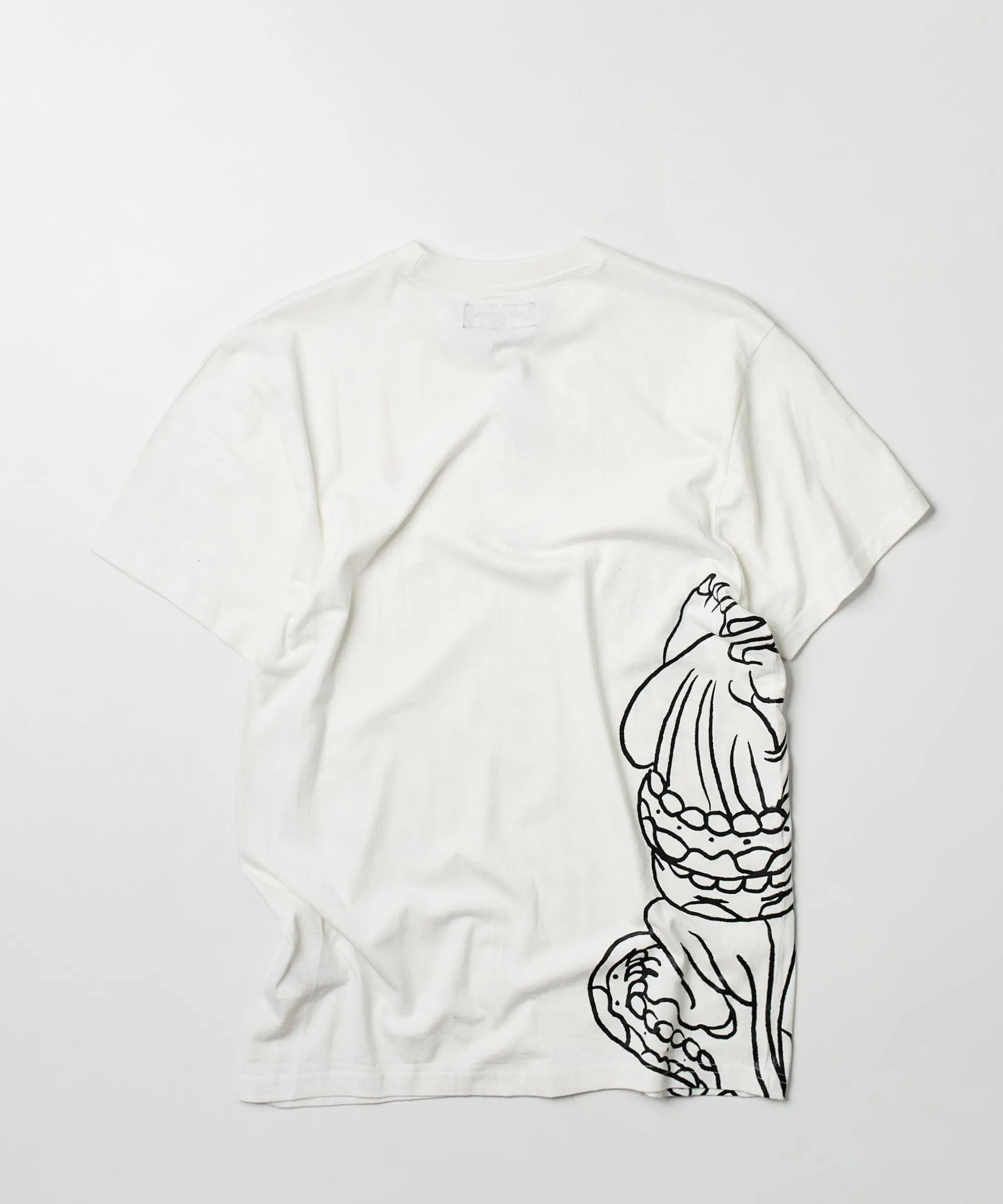 panter_short_sleeve_graphic_print_embroidered_detail_tee__white_2.webp Best Panter Short Sleeve Graphic Print Embroidered Detail Tee - White Graphic Tees