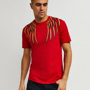 Store Phoenix Short Sleeve Graphic Print Tee - Red Graphic Tees