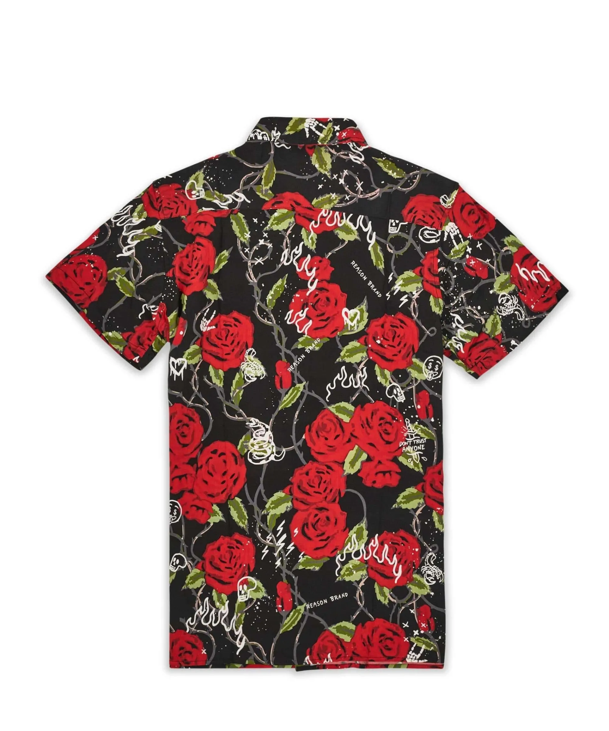 plus_size_harper_rose_allover_print_short_sleeve_shirt_1.webp Shop Plus Size Harper Rose Allover Print Short Sleeve Shirt Button Downs