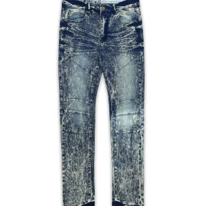 Flash Sale Plus Size Haze Acid-Wash Moto Jeans Denim Jeans | Denim