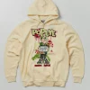 Sale Popeye Appli Print Hoodie - Tan Hoodies | Hoodies