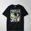 Clearance Popeye NY Short Sleeve Tee - Black Graphic Tees