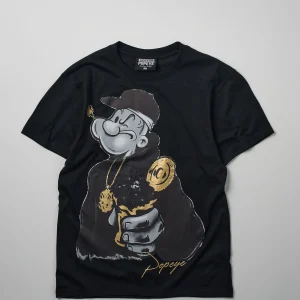 Store Popeye Short Sleeve Tee - Black Graphic Tees