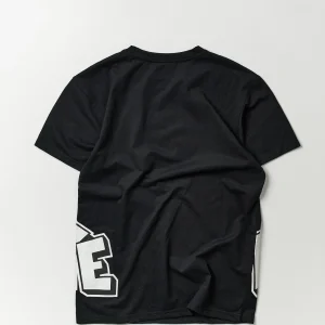 Cheap Popeye Side Print Short Sleeve Tee - Black Graphic Tees
