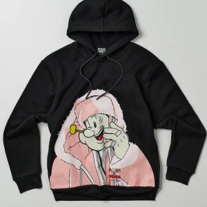 Best Popeye Uptown Hoodie - Black Hoodies | Hoodies