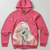 New Popeye Uptown Hoodie - Pink Hoodies | Hoodies