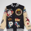 Best Popeye Varsity Jacket - Black Varsity Jackets