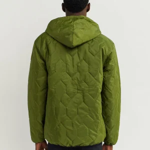 Best Sale Quilted Hooded Jacket - Olive Green Quilted Jackets