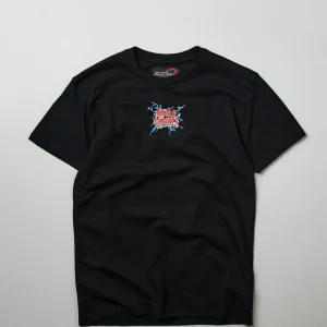 Clearance Racing Champs Short Sleeve Graphic Print Tee - Black Graphic Tees