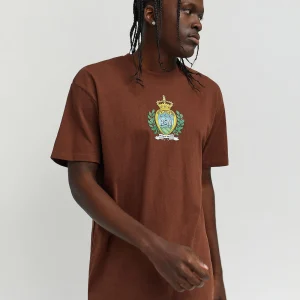 Clearance Reason Regal Short Sleeve Tee - Brown Graphic Tees