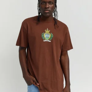 Clearance Reason Regal Short Sleeve Tee - Brown Graphic Tees