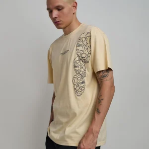 Best Sale Respect Embroidered Short Sleeve Tee - Khaki Graphic Tees