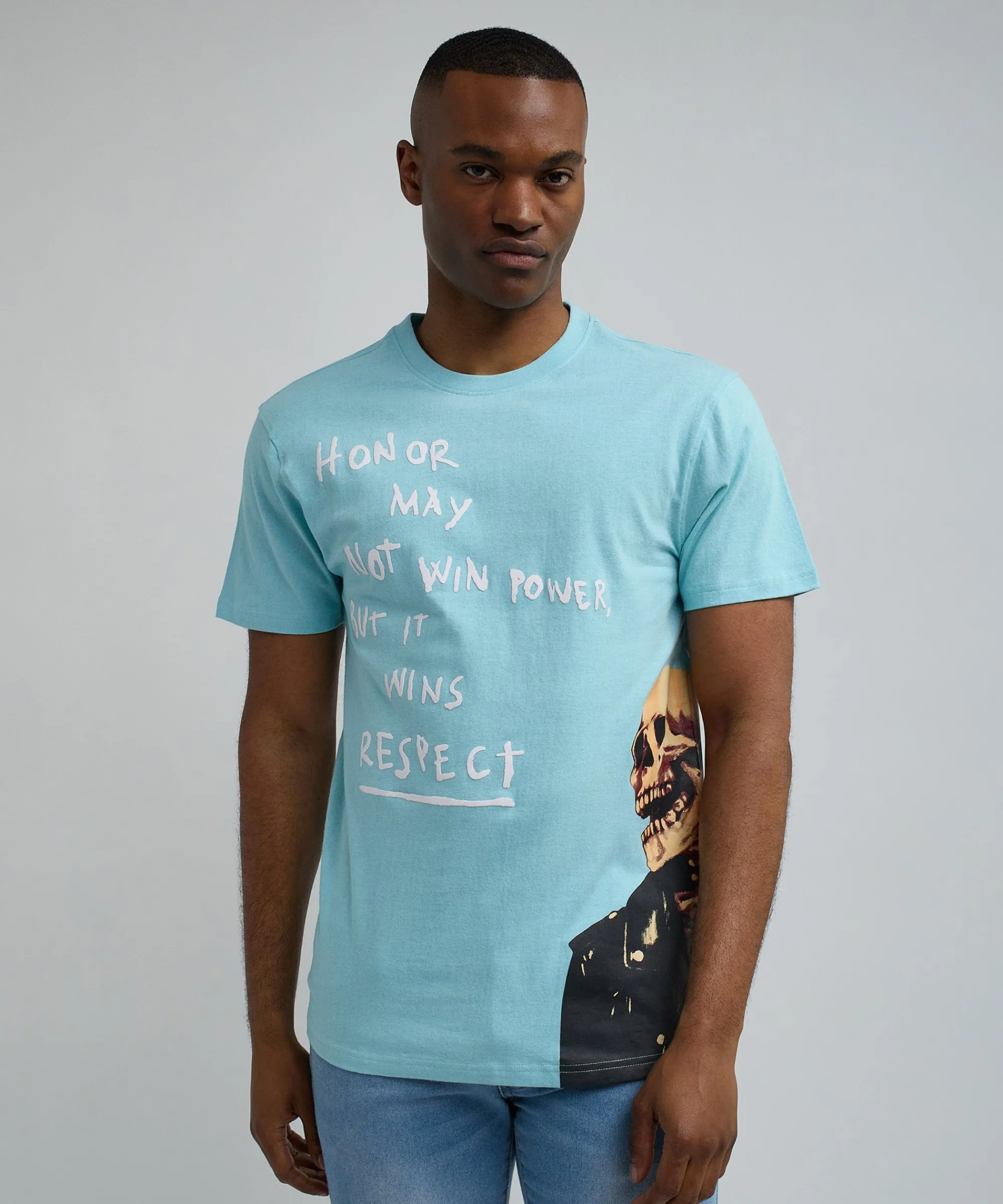 respect_oversized_short_sleeve_tee__light_blue_0.webp Sale Respect Oversized Short Sleeve Tee - Light Blue Oversized Tees | Graphic Tees