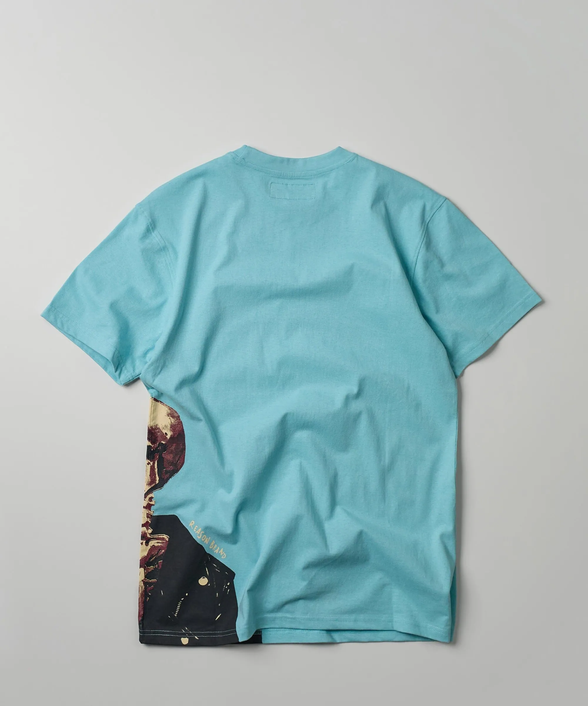 respect_oversized_short_sleeve_tee__light_blue_4.webp Sale Respect Oversized Short Sleeve Tee - Light Blue Oversized Tees | Graphic Tees