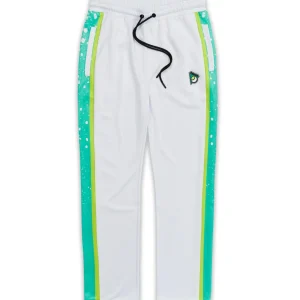 Best Roddick Track Pants - White/Neon Shop All Bottoms