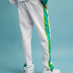 Best Roddick Track Pants - White/Neon Shop All Bottoms
