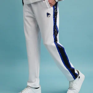 Discount Roddick Track Pants - White/Royal Shop All Bottoms