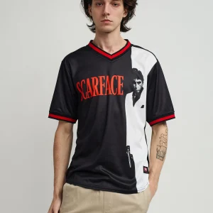 Fashion Scarface™ Baseball Jersey - Black Jerseys