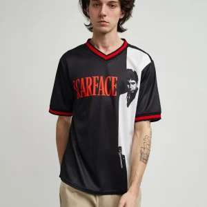 Fashion Scarface™ Baseball Jersey - Black Jerseys