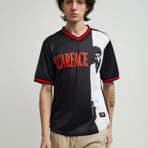 Fashion Scarface™ Baseball Jersey - Black Jerseys