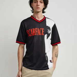 Fashion Scarface™ Baseball Jersey - Black Jerseys