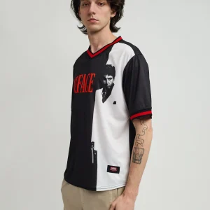 Fashion Scarface™ Baseball Jersey - Black Jerseys