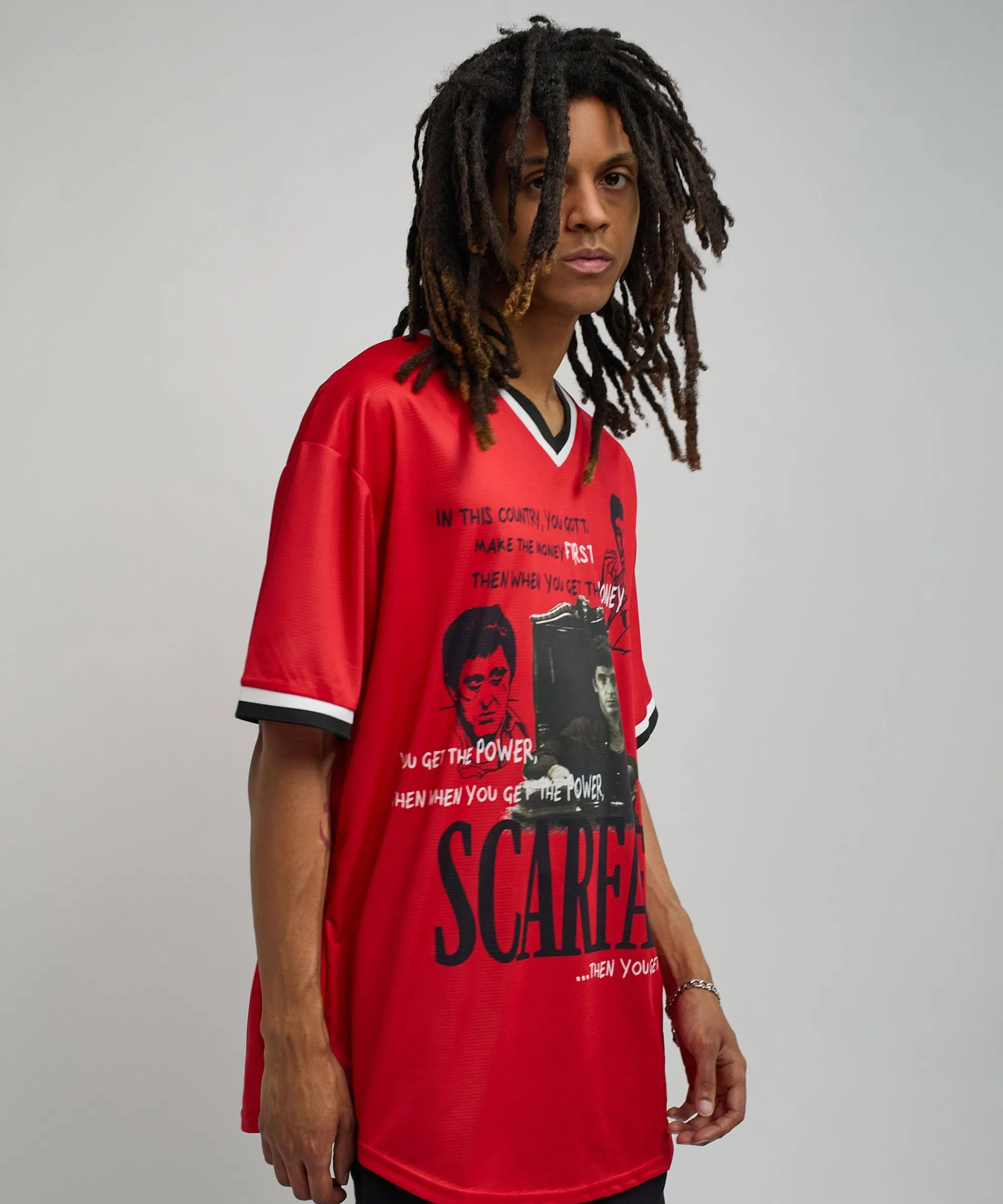 scarface_baseball_jersey__red_1.webp Flash Sale Scarface™ Baseball Jersey - Red Jerseys