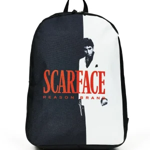 Cheap Scarface™ Black And White Backpack Bags
