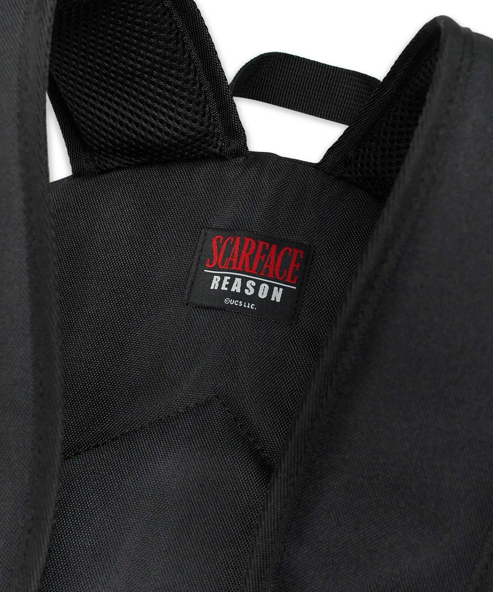 scarface_black_and_white_backpack_3.webp Cheap Scarface™ Black And White Backpack Bags