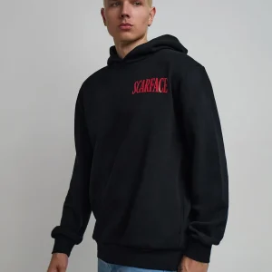 Online Scarface Classic Caviar Back Print Hoodie - Black Hoodies | Hoodies