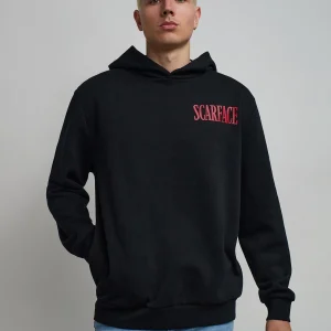 Online Scarface Classic Caviar Back Print Hoodie - Black Hoodies | Hoodies