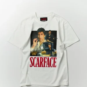 Discount Scarface™ Collage Tee - White Graphic Tees