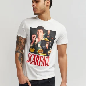 Discount Scarface™ Collage Tee - White Graphic Tees