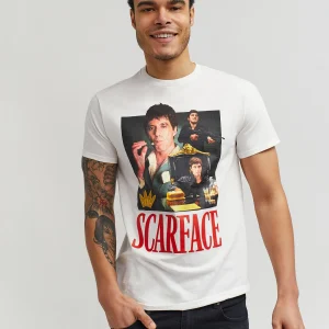 Discount Scarface™ Collage Tee - White Graphic Tees