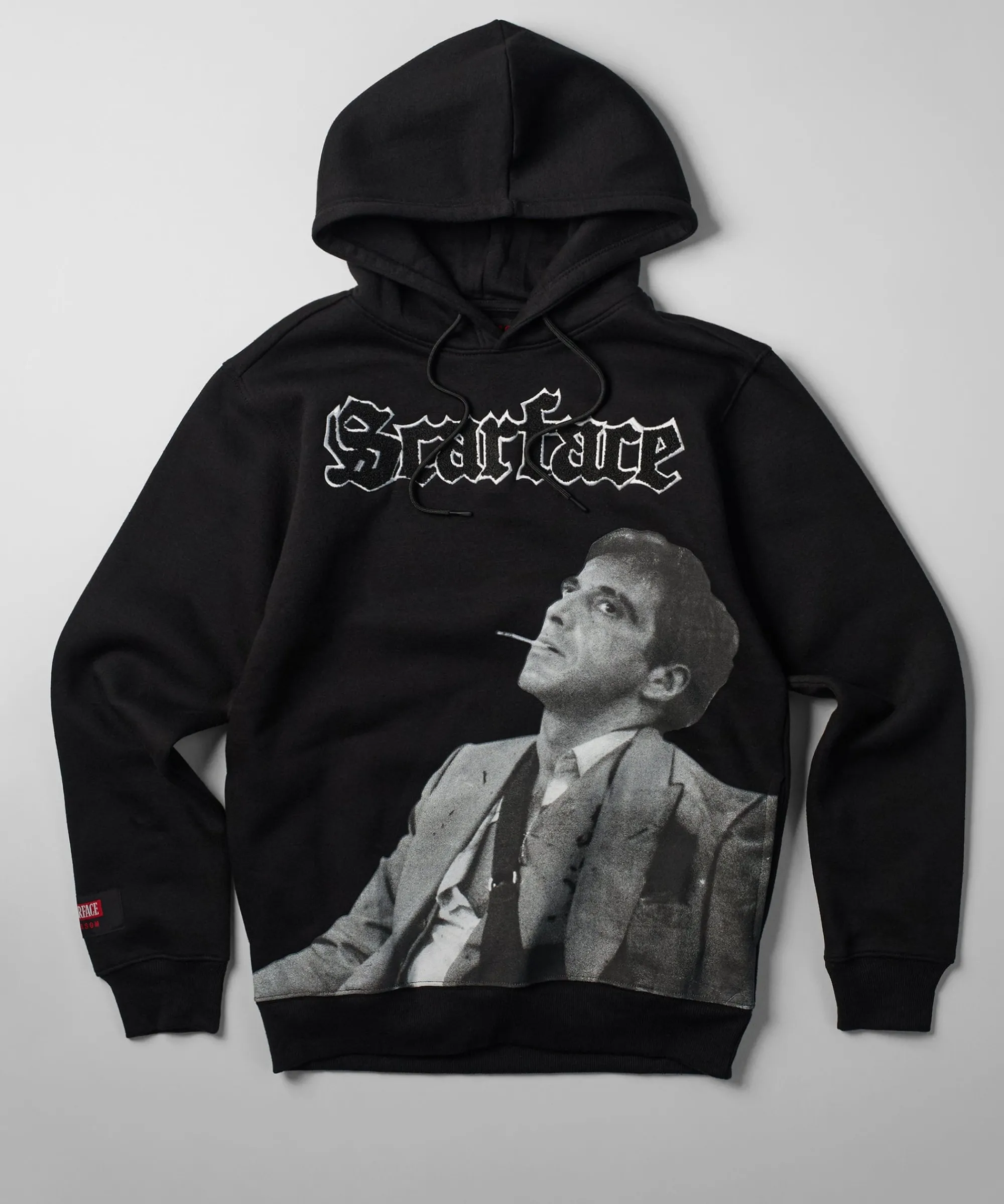 scarface_old_english_chenille_hoodie__black_0.webp Cheap Scarface Old English Chenille Hoodie - Black Hoodies | Hoodies