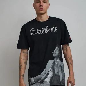 Shop Scarface Old English Short Sleeve Tee - Black Graphic Tees