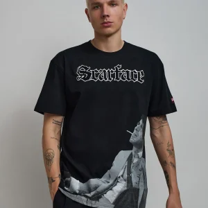 Shop Scarface Old English Short Sleeve Tee - Black Graphic Tees