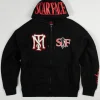Outlet Scarface Respect Full Zip Hoodie - Black Hoodies | Hoodies