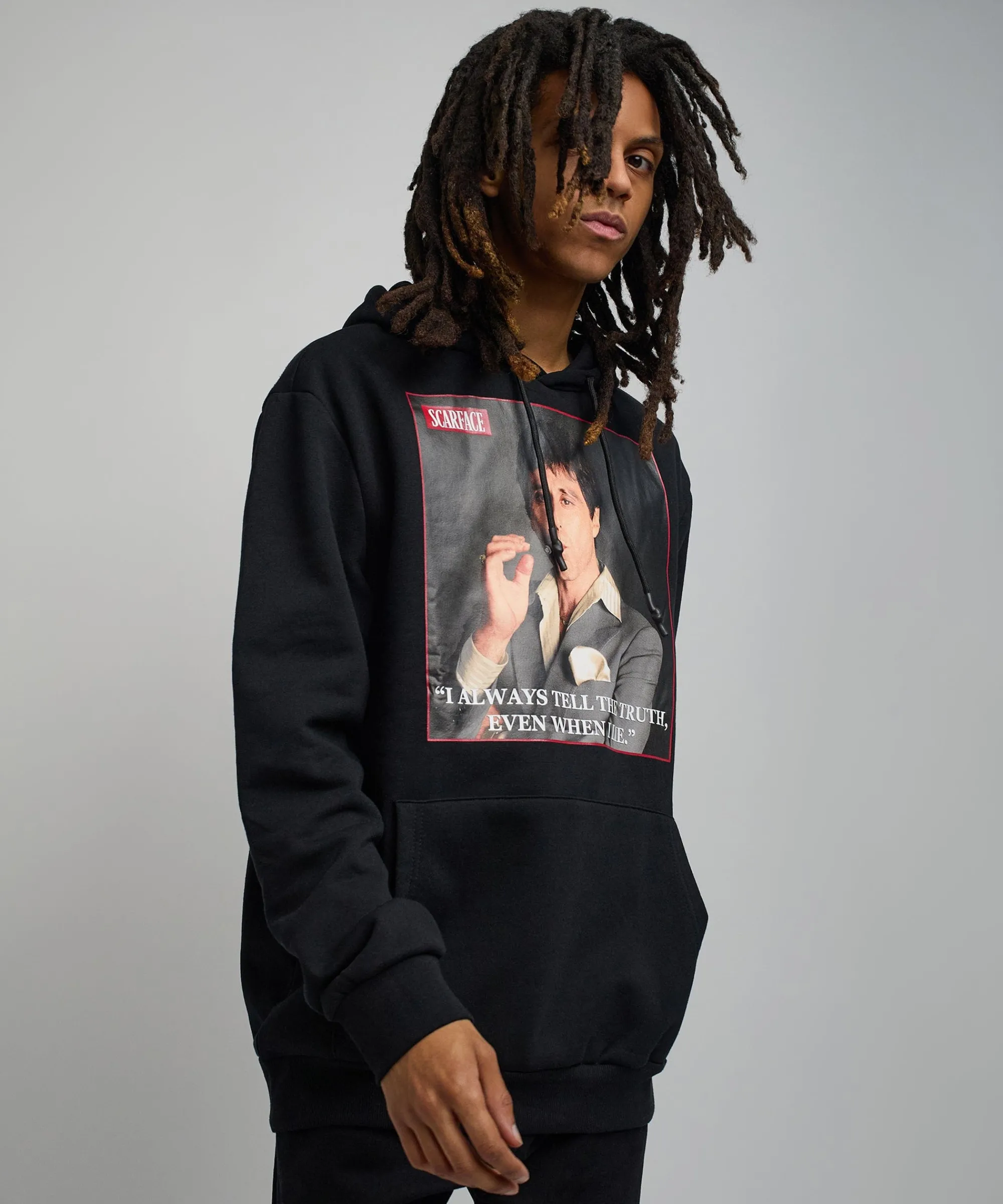 scarface_truth_hoodie__black_1.webp Cheap Scarface Truth Hoodie - Black Hoodies | Hoodies