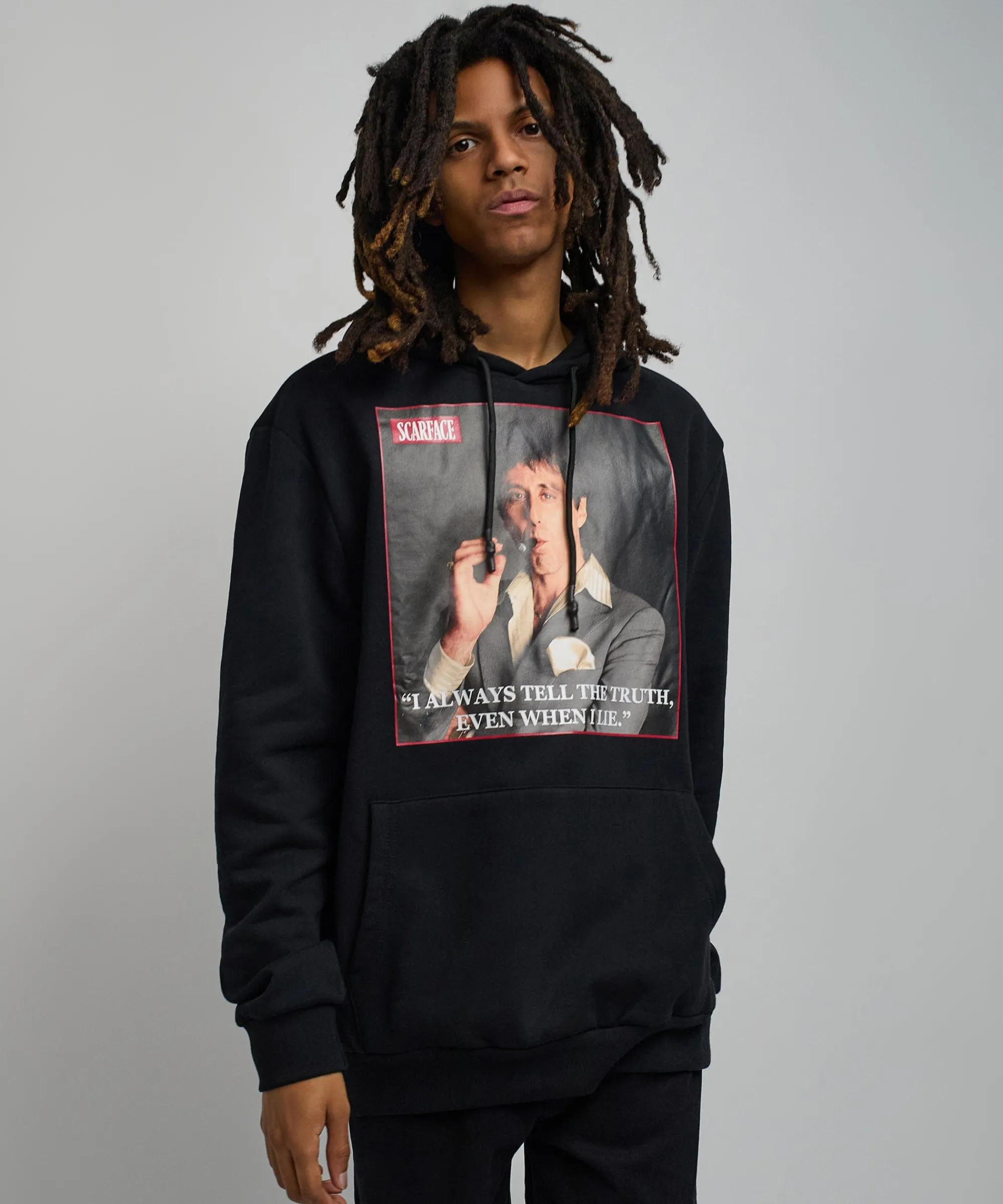 scarface_truth_hoodie__black_6.webp Cheap Scarface Truth Hoodie - Black Hoodies | Hoodies