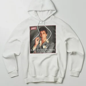 Best Scarface Truth Hoodie - White Hoodies | Hoodies