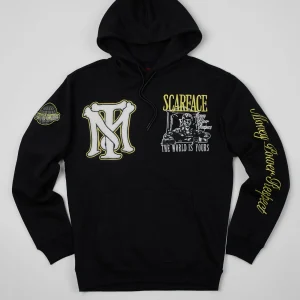 Flash Sale Scarface Varsity Hoodie - Black Hoodies | Hoodies
