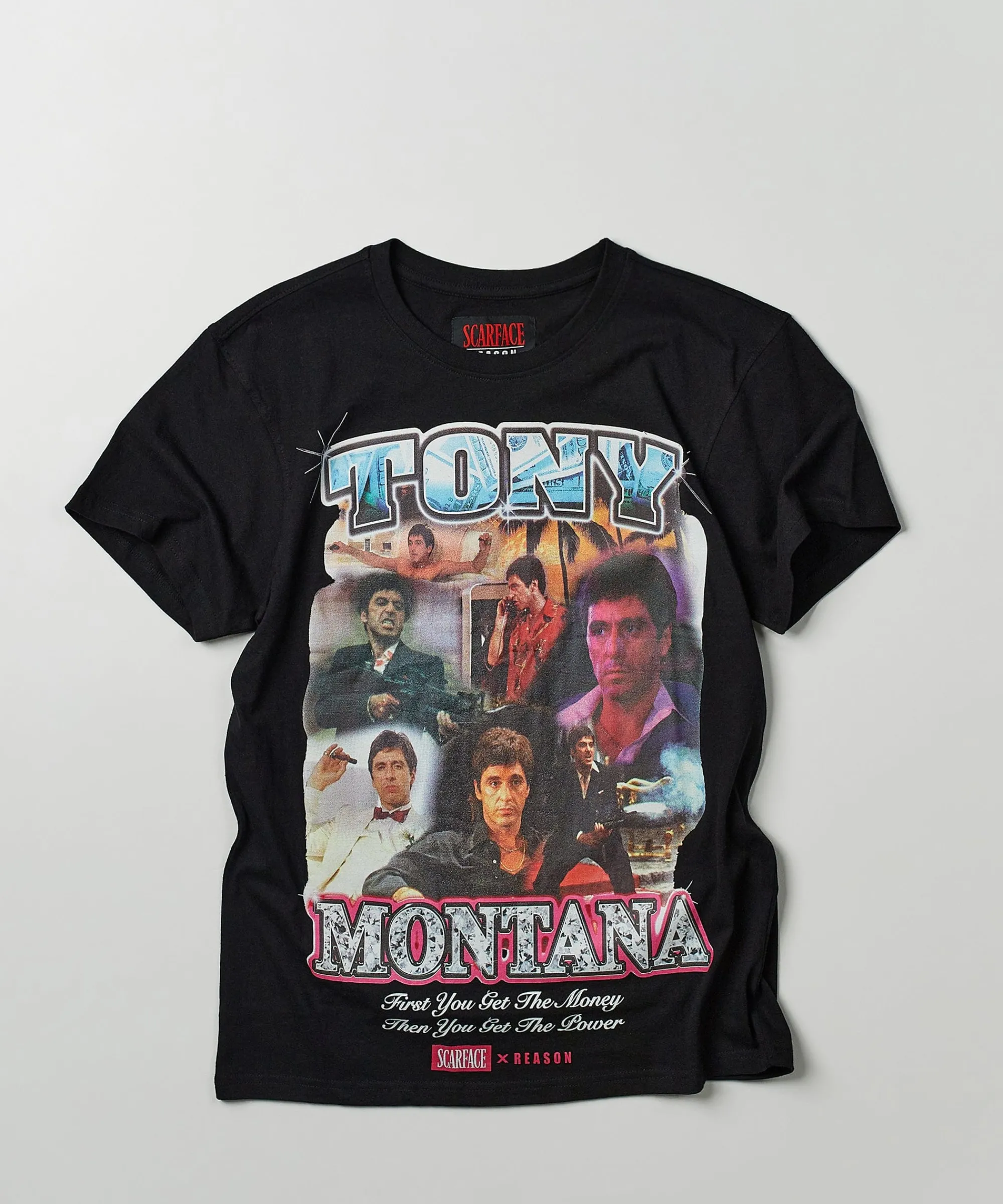 scarface_who_to_trust_tee_1.webp New Scarface™ Who To Trust Tee Graphic Tees